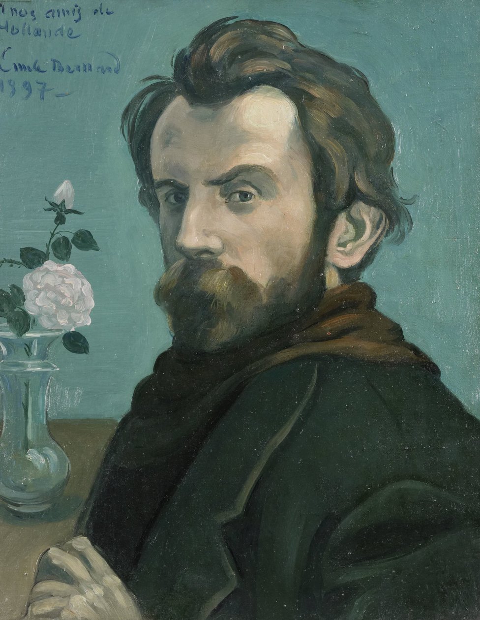 Selvportrett Selvportrett av Émile Bernard (signed by artist)