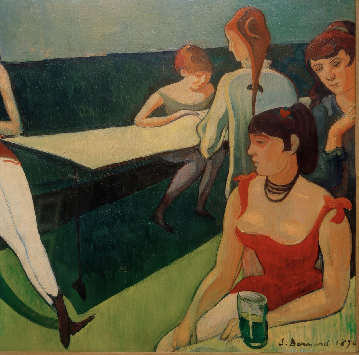 Et bordell (utdrag) av Emile Bernard