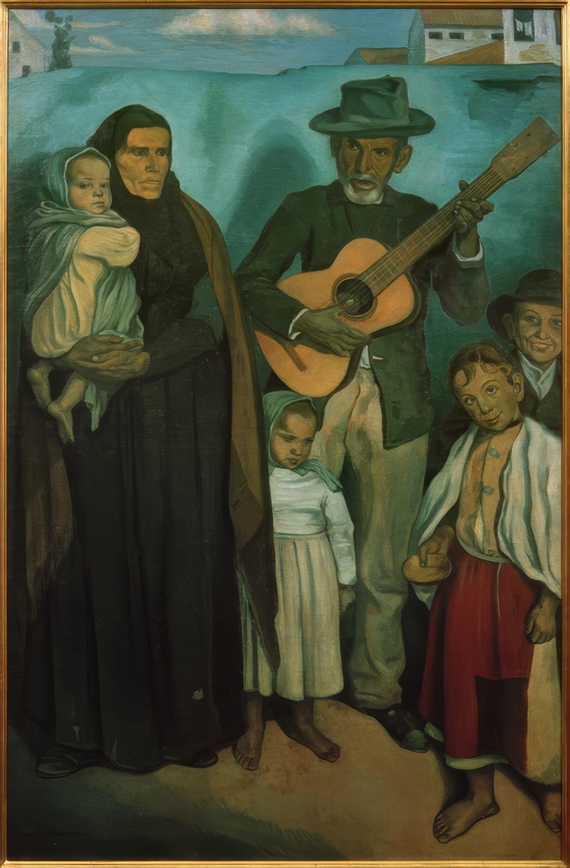 Spanske tiggere av Emile Bernard