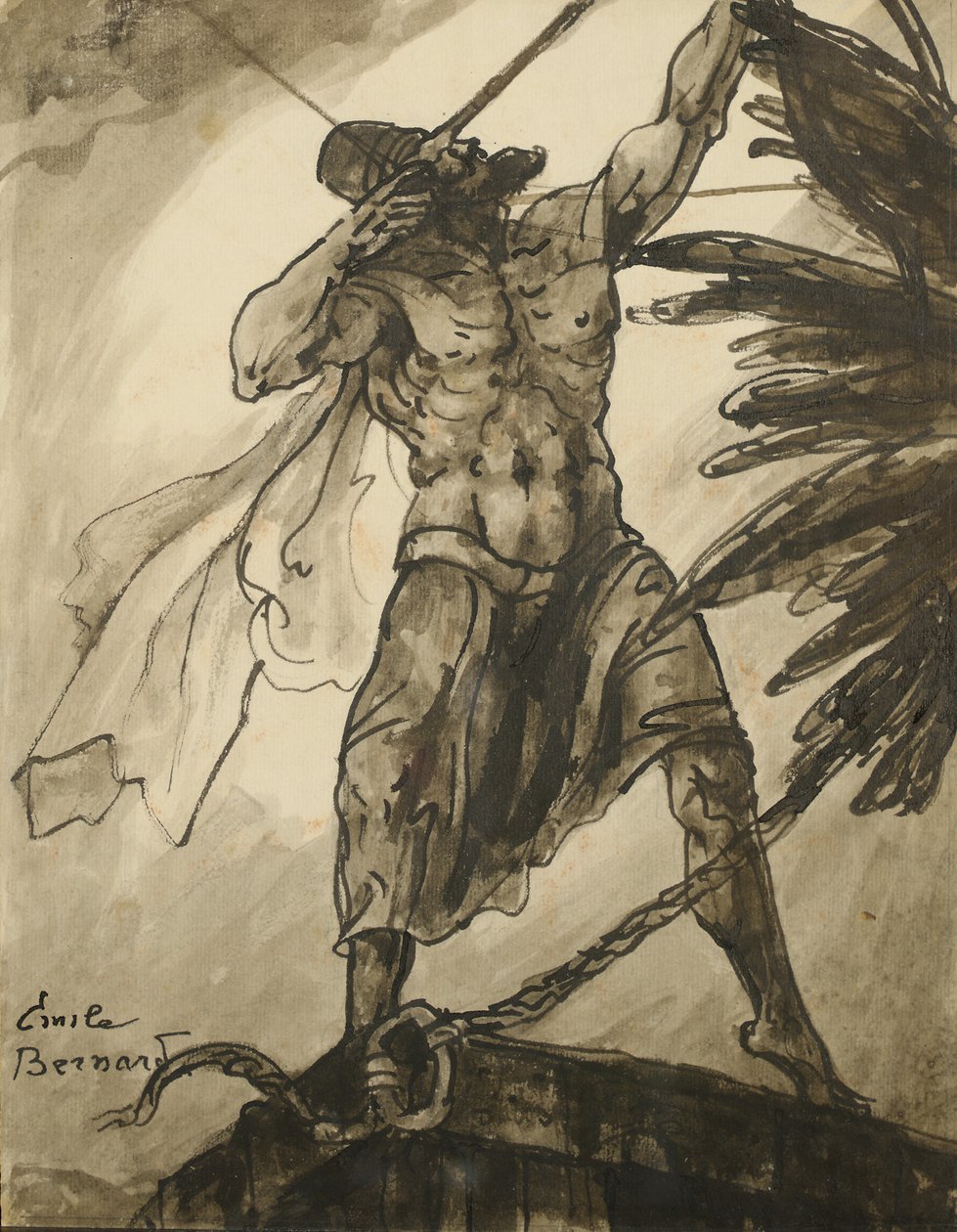Buemannen av Emile Bernard