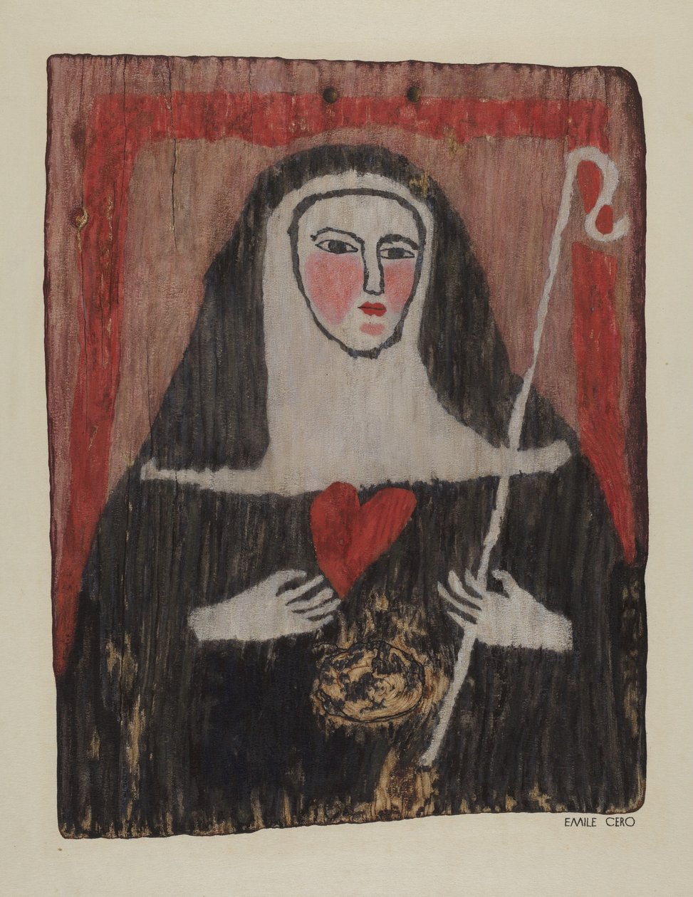 Hellig altertavle, ca. 1939. av Emile Cero