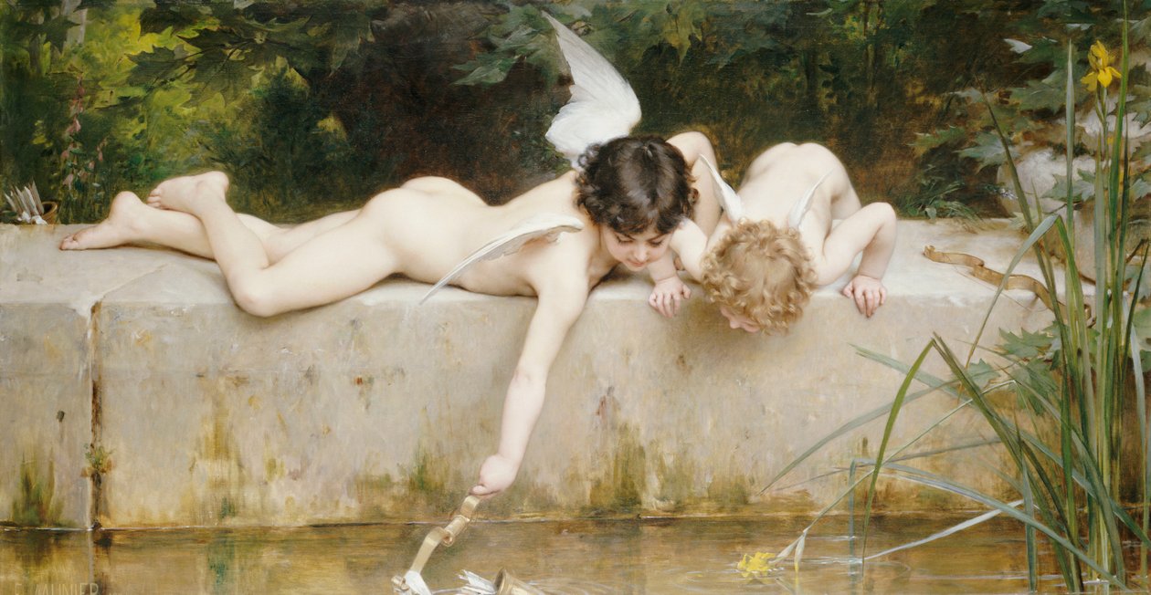 Redningen, 1894 av Emile Munier