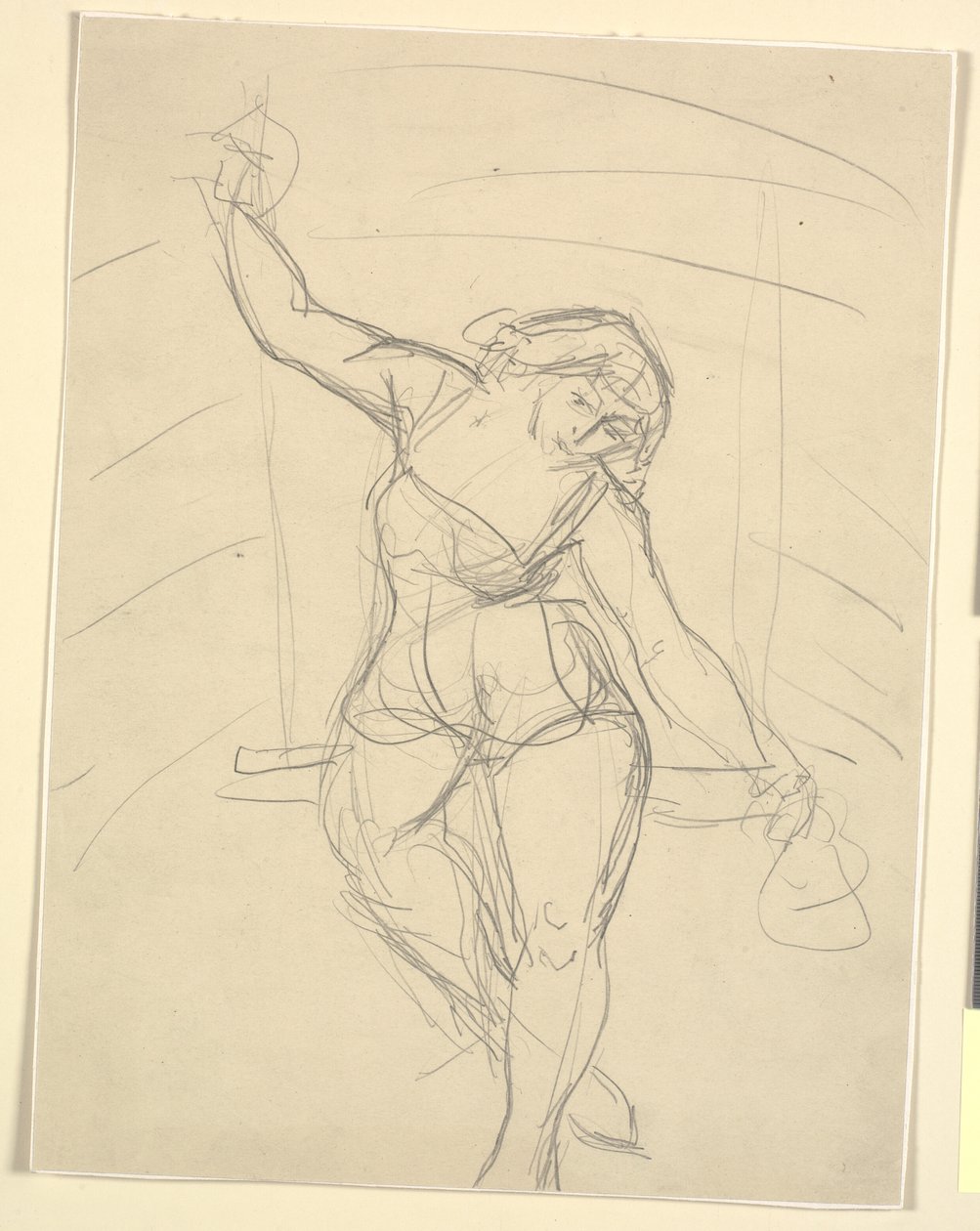 Et par som omfavner av Emile Othon Friesz