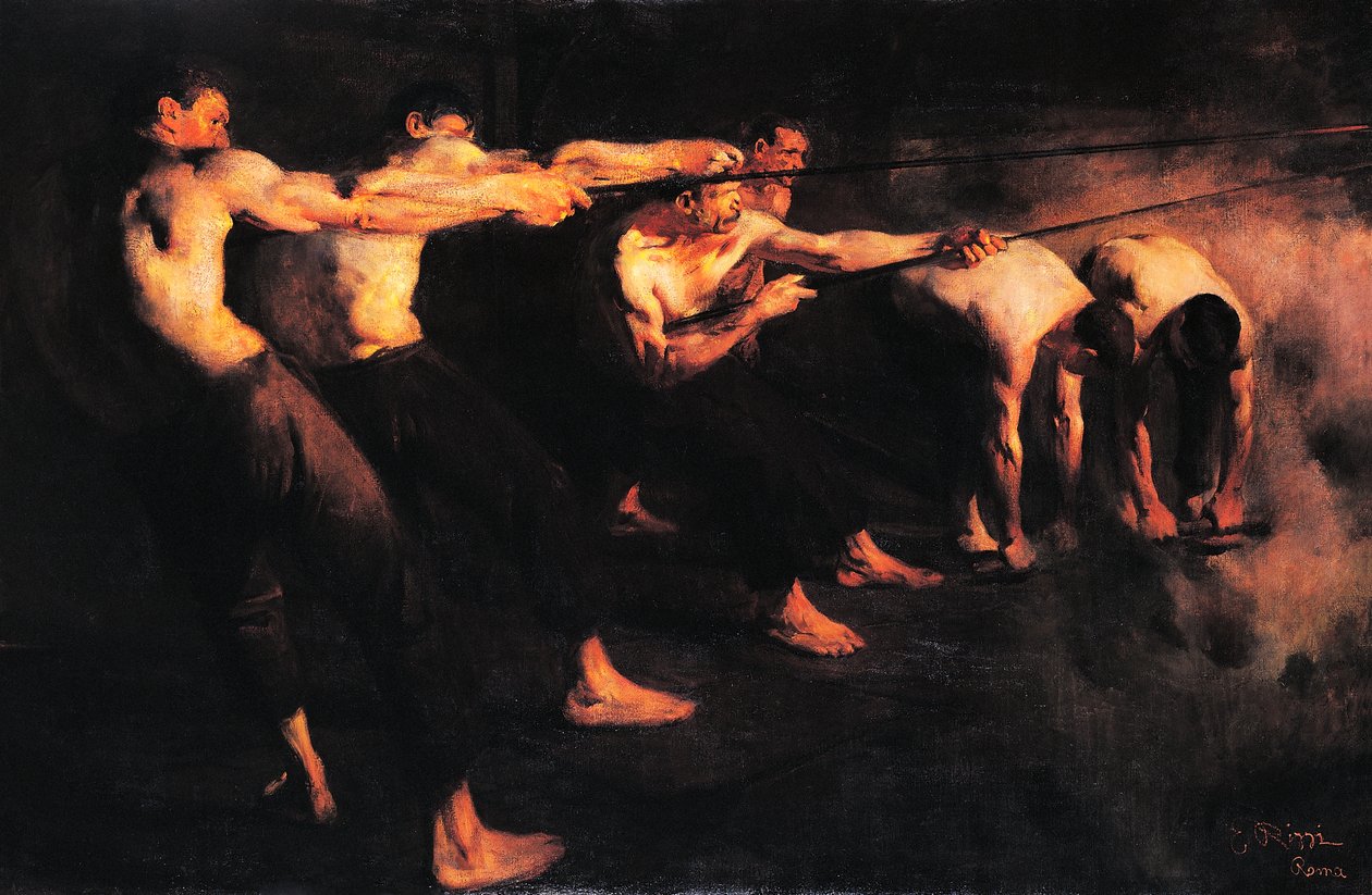 Gassarbeiderne av Emilio Rizzi