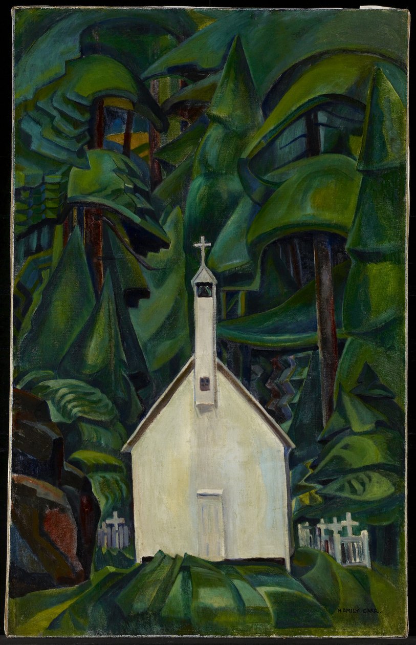 Indisk kirke av Emily Carr