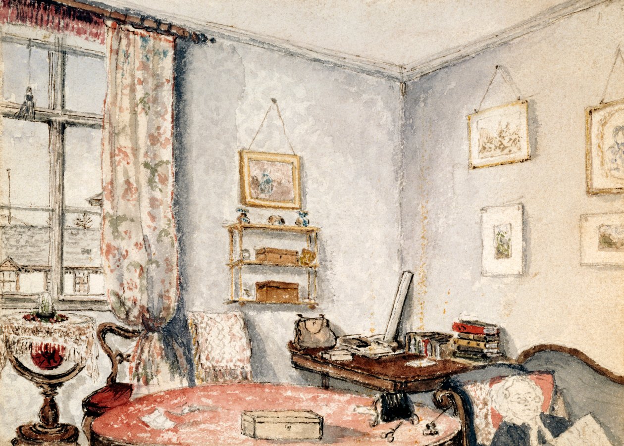 WindermereAnnie Scott - Gadringal - EK., C.1850 (wc på papir) av Emma Kinder