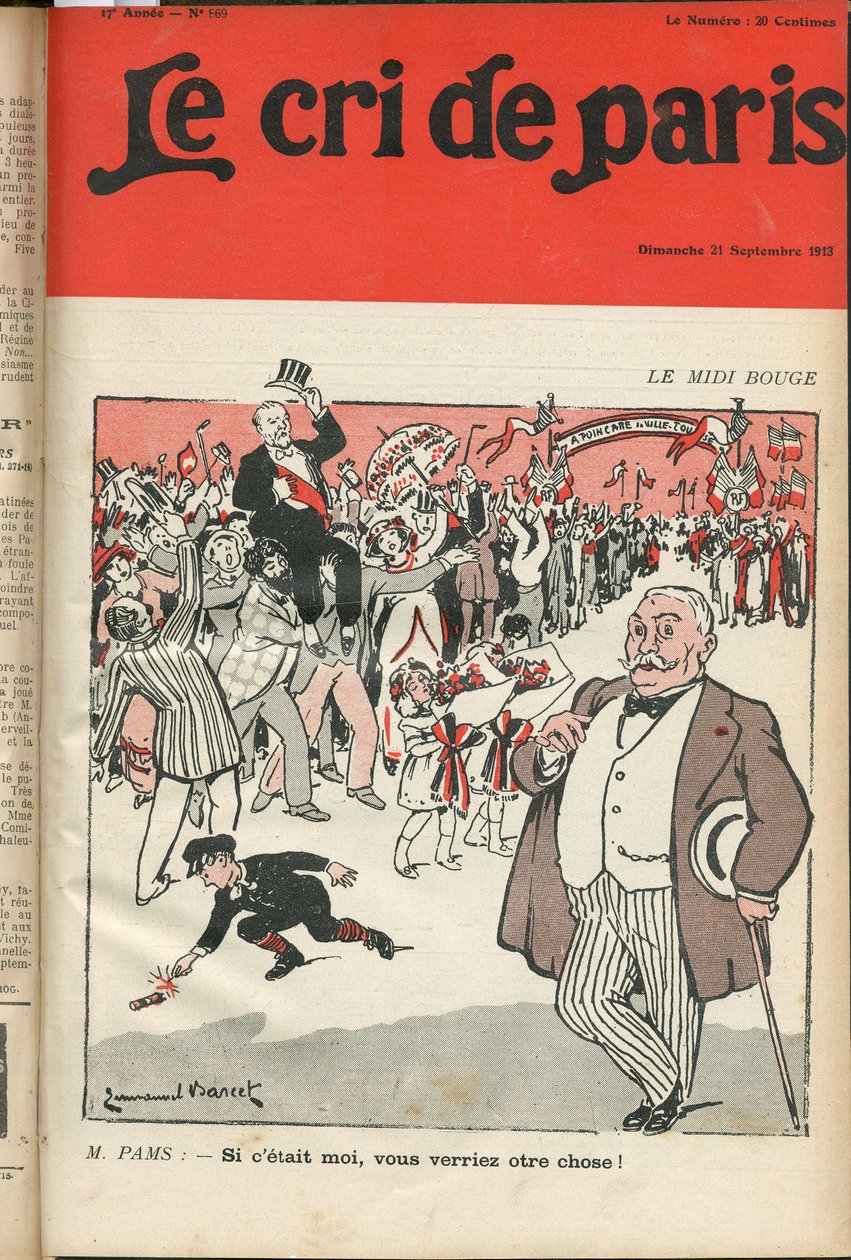 Cover av "" The Cry of Paris"" av Emmanuel Barcet