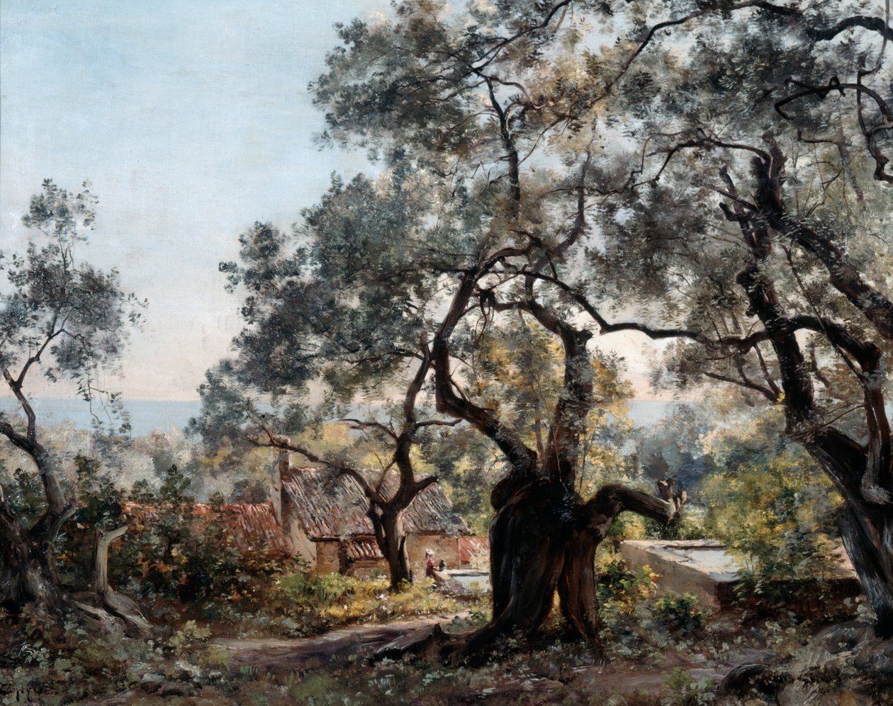 Lodola, nær Menton, 1892. av Emmanuel Lansyer