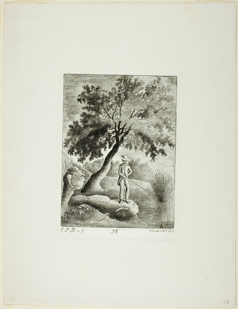 Fiskeren av Emmanuel Phélippes Beaulieu