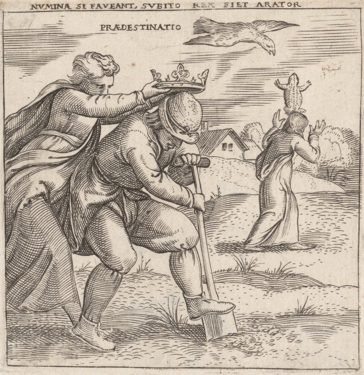 Predestinasjon, ca. 1545-50. av Enea Vico