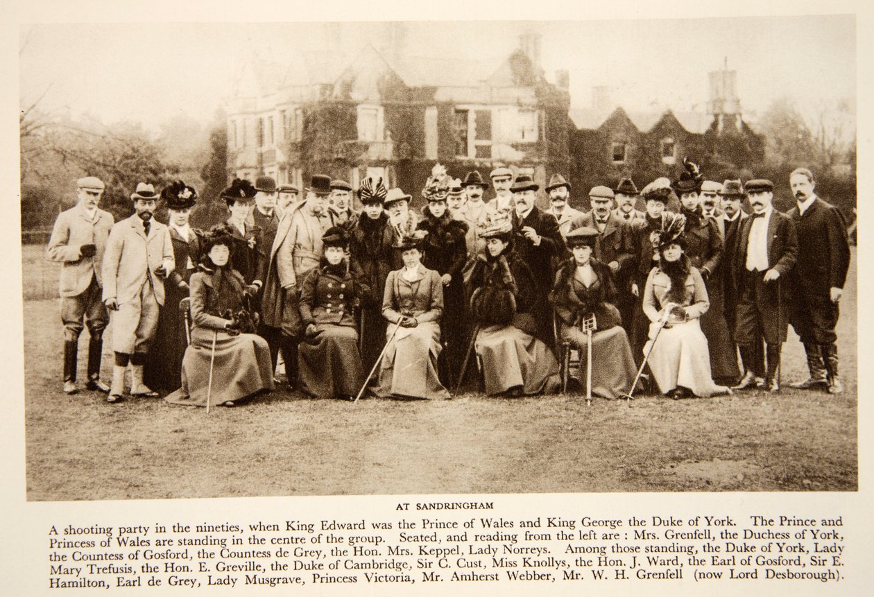 At Sandringham, fra The Times, 1890-tallet (fotogravure) av English Photographer
