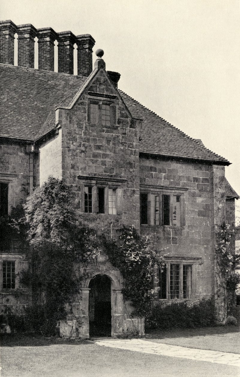 Batemans Burwash, Sussex, hjemmet til Rudyard Kipling, fra Something of Myself, utgitt i 1937 av English Photographer