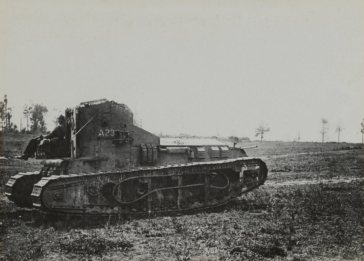 Britisk Whippet-tank, 1918 av English Photographer