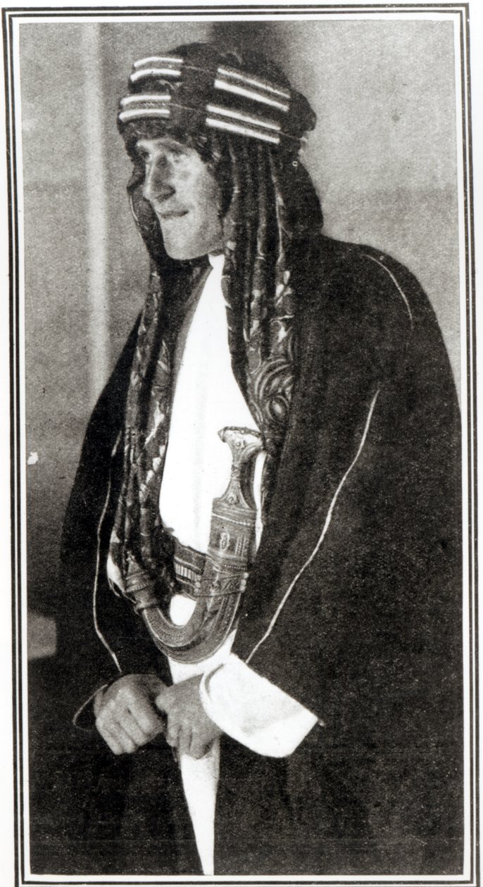 Oberst T. E. Lawrence, 1919 av English Photographer