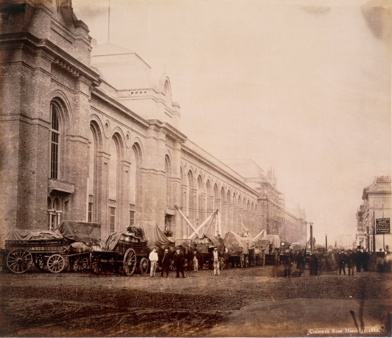 Cromwell Road, mars 1862 (sepia-bilde) av English Photographer