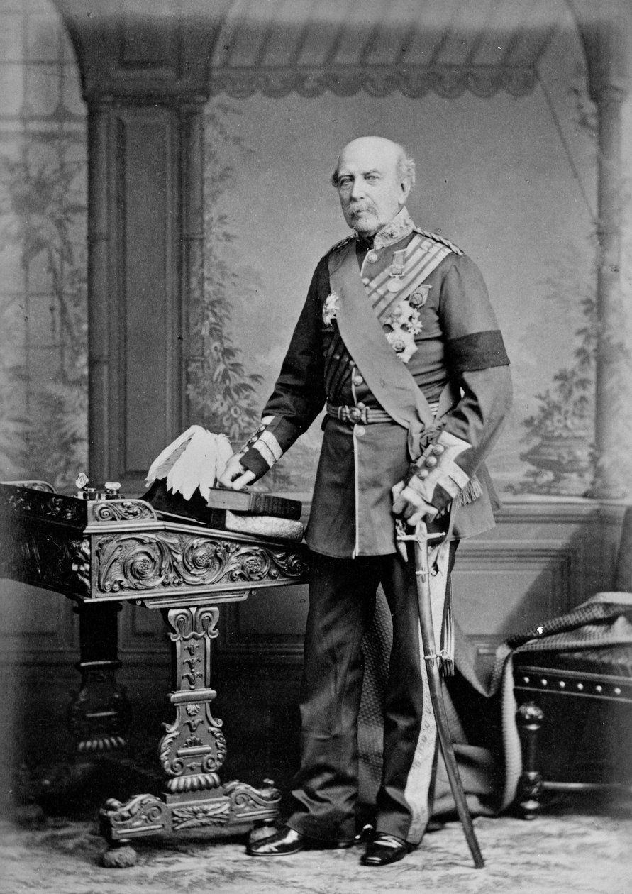 General Sir WF Williams, 1856 av English Photographer