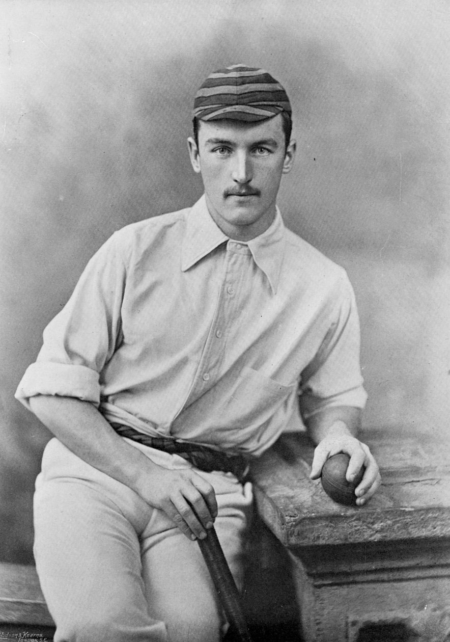 J.J. Ferris, fra Famous Cricketers and Cricket Grounds, utgitt av Hudson og Kearns, 1895 av English Photographer