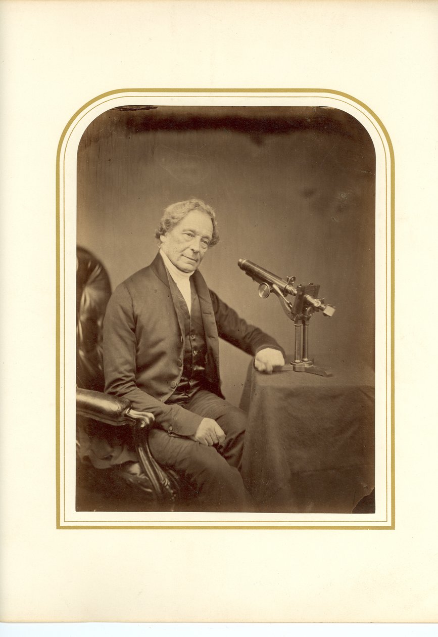 Joseph Jackson Lister FRS (bw-bilde) av English Photographer
