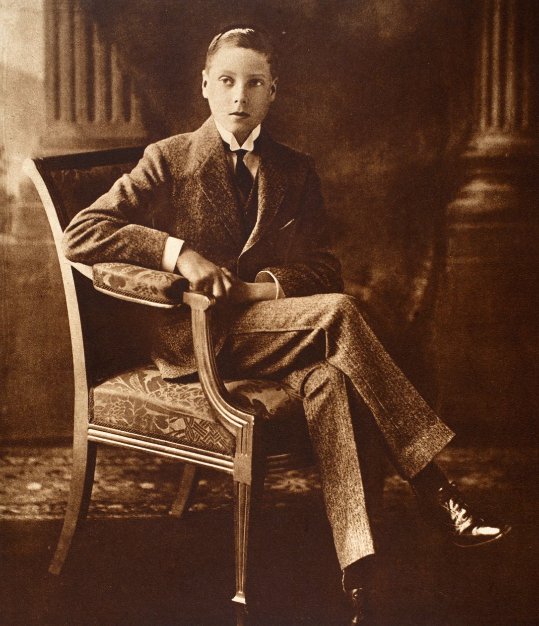 Kong Edward VIII i en alder av seksten, 1910 av English Photographer