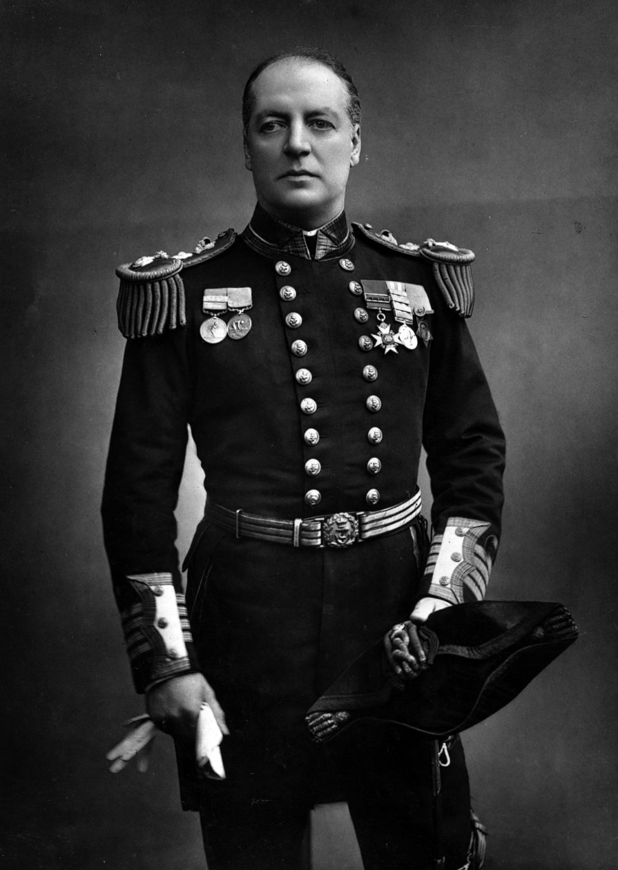 Lord Charles Beresford av English Photographer