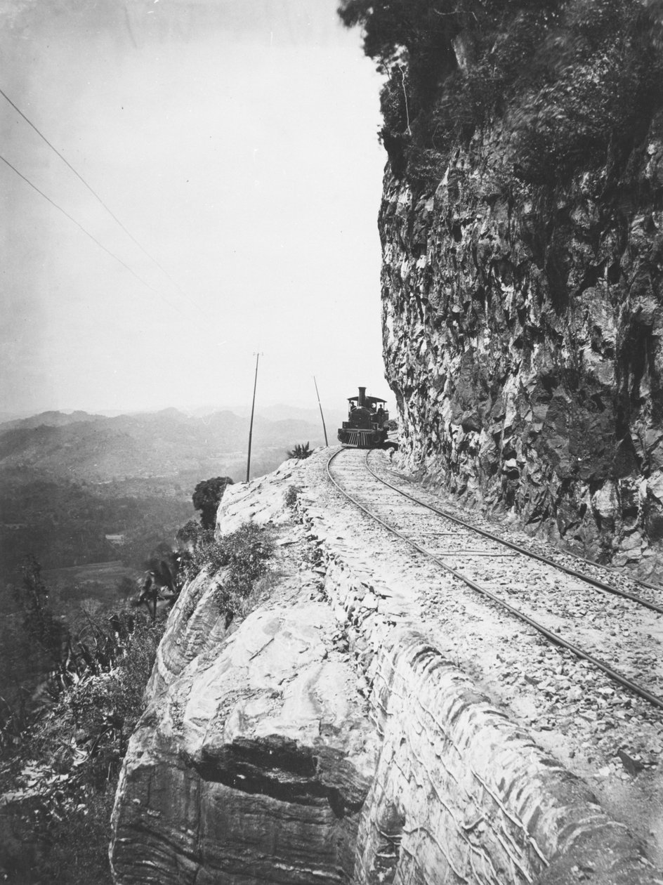 Sensation Rock, Sri Lanka, ca. 1860-90-tallet av English Photographer