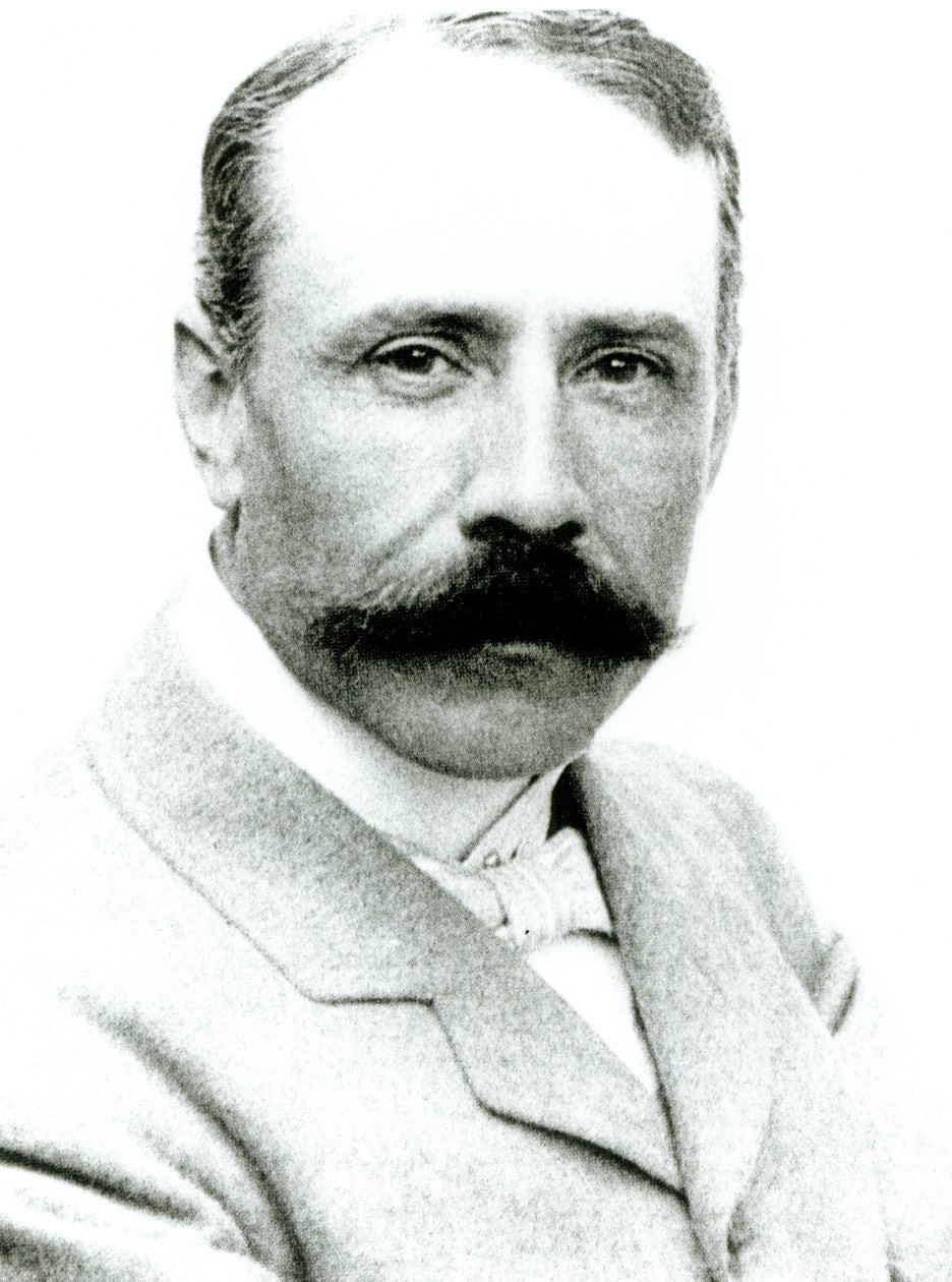 Sir Edward Elgar (1857-1934) av English Photographer