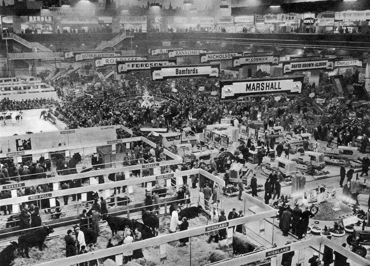 Smithfield Market, 1957 av English Photographer