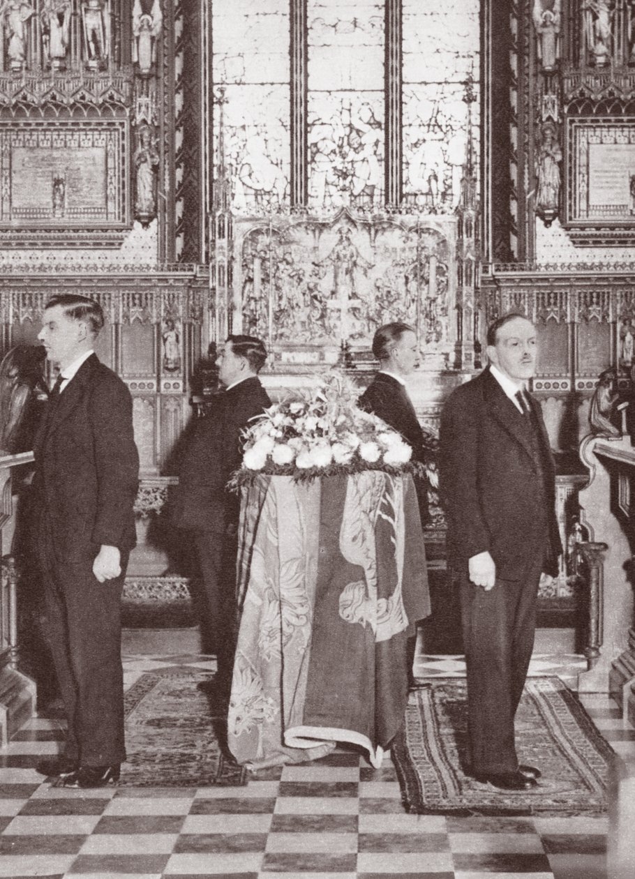 Katafalken til George V, januar 1936 av English Photographer