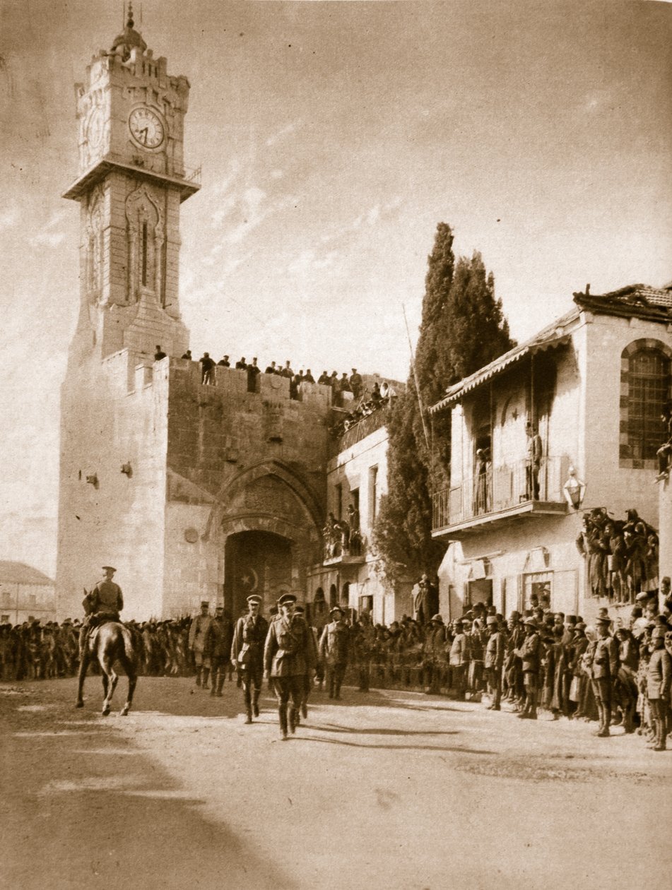 Jerusalems befriere: Sir Edmund Allenbys historiske inntog i Den hellige by, 1914-19 av English Photographer