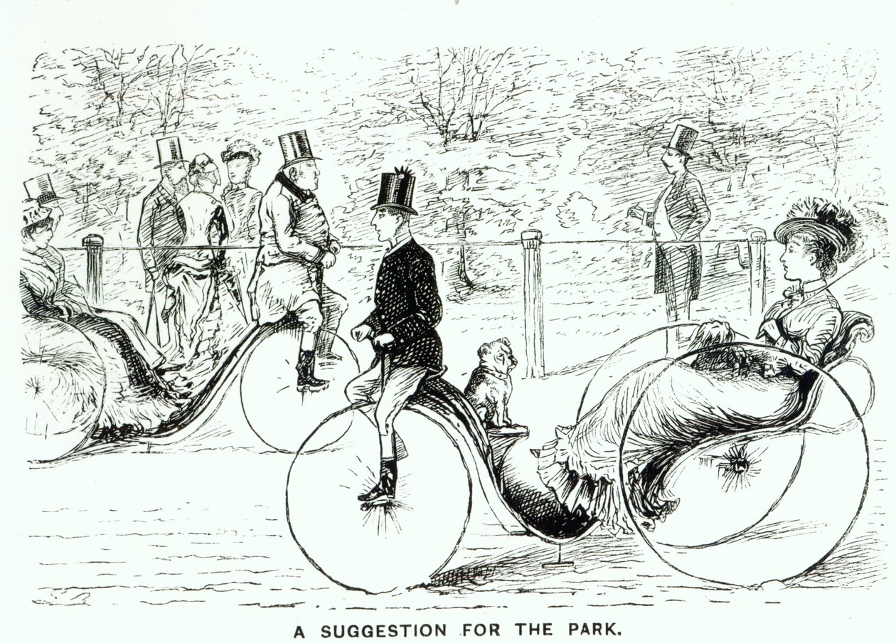 'Et forslag til parken', 1879 av English School