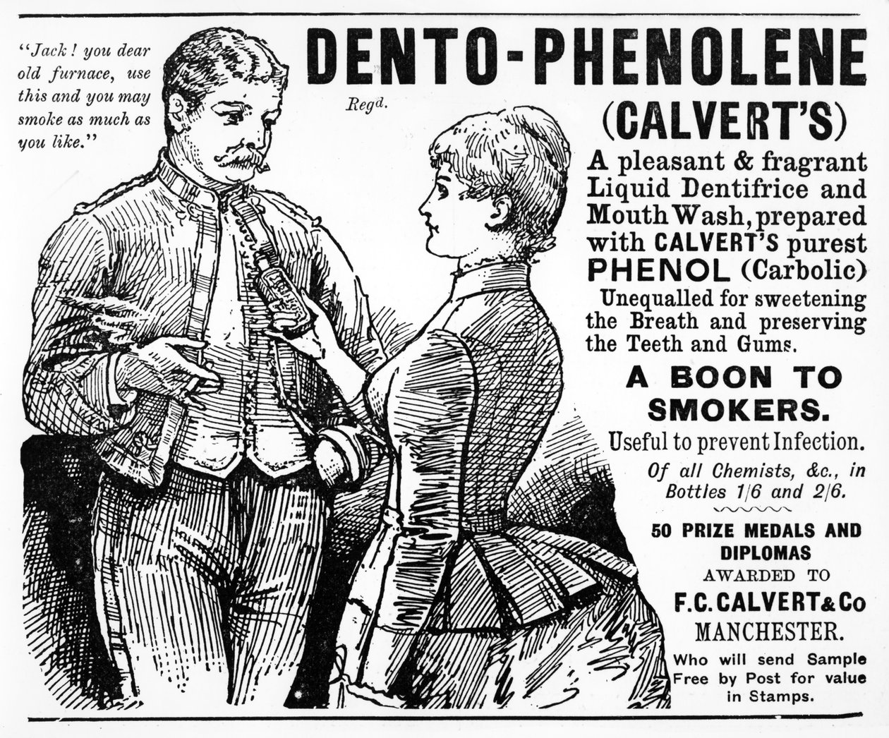 Annonse for Calvert