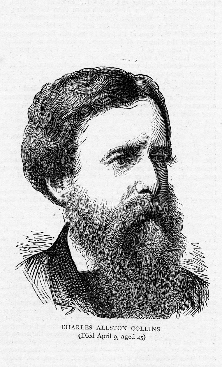 Charles Allston Collins, 1873 av English School