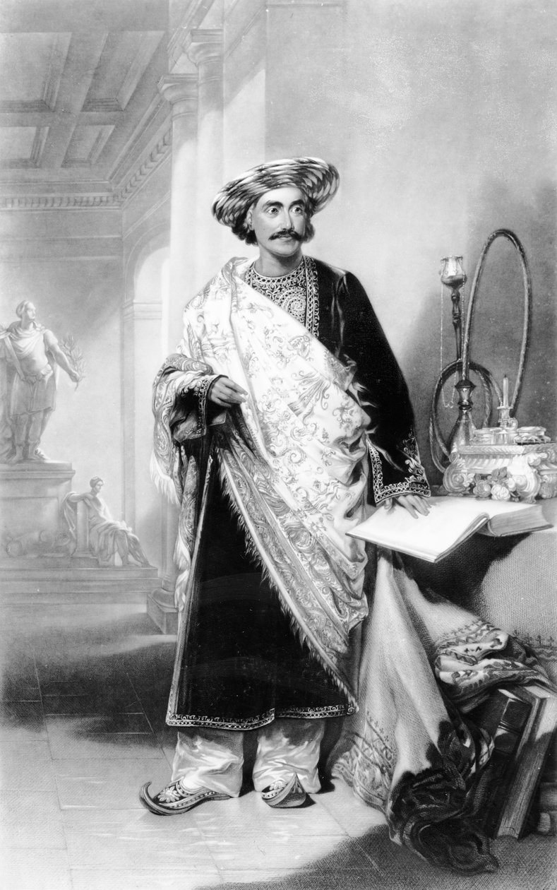 Dwarkanath Tagore (1794–1846) av English School