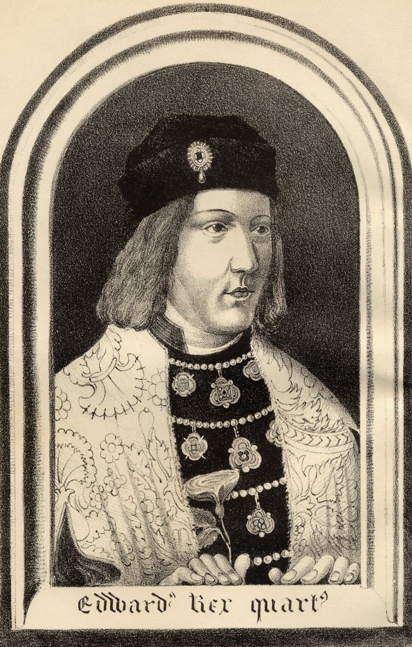 Edvard IV (1442–83) av English School