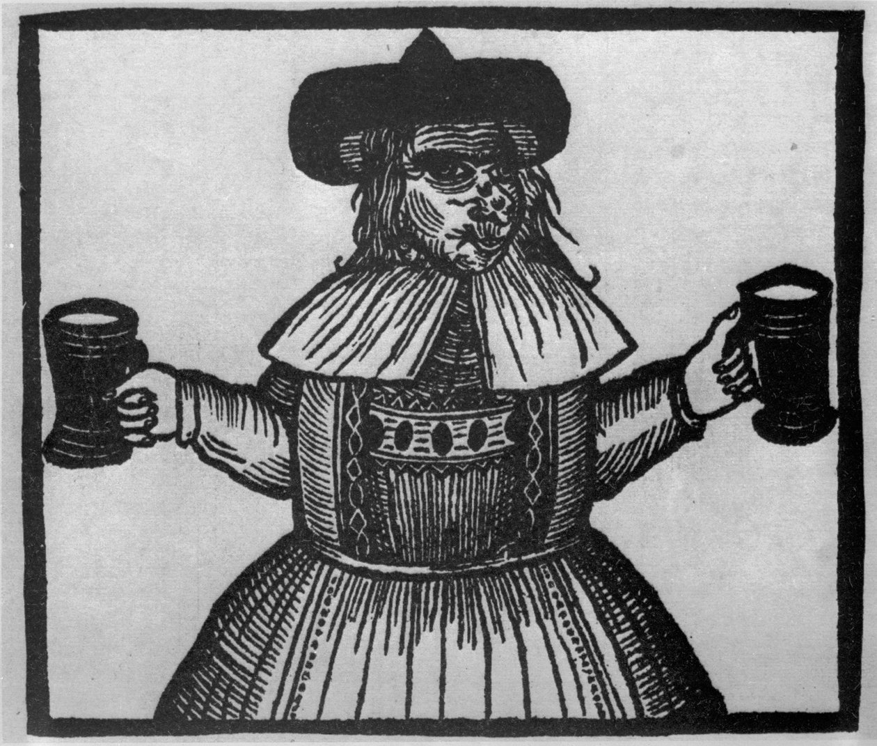 Elinour Rummin, leverandør av Pimlico Ale, ca. 1609 av English School