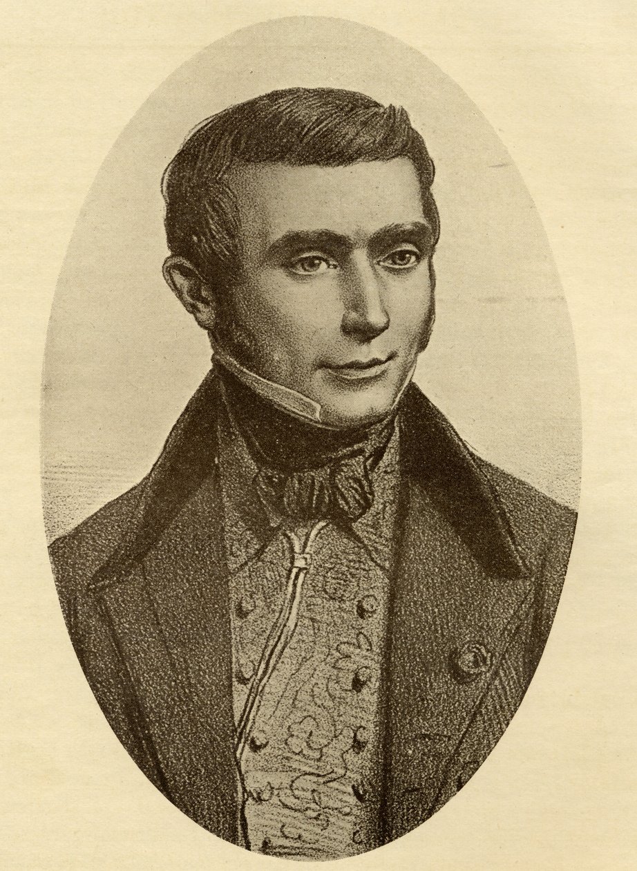 Eugene Scribe (1791-1861) av English School