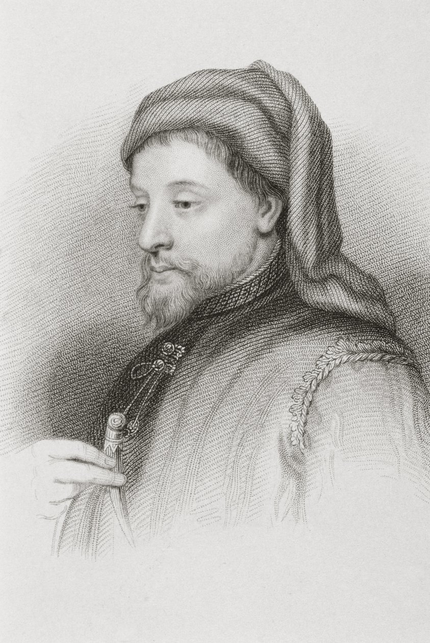Geoffrey Chaucer (ca. 134243-1400) av English School