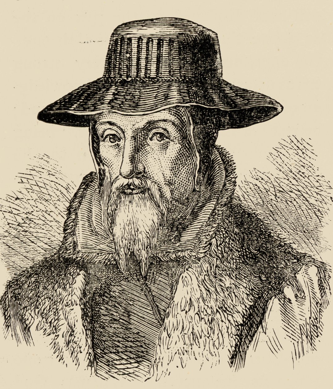John Foxe (1516-87) av English School