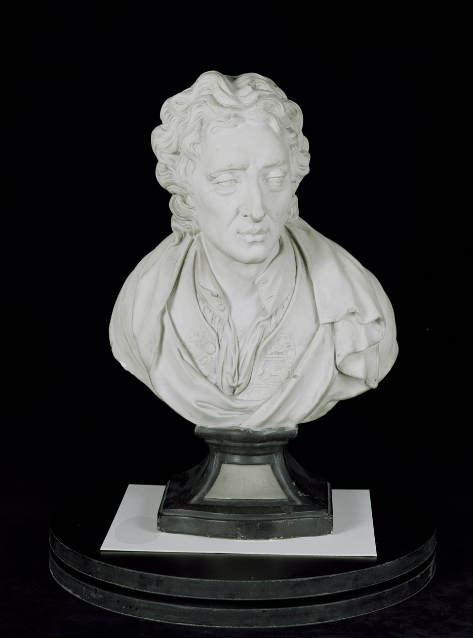 John Locke (1632-1704) (gips) av English School