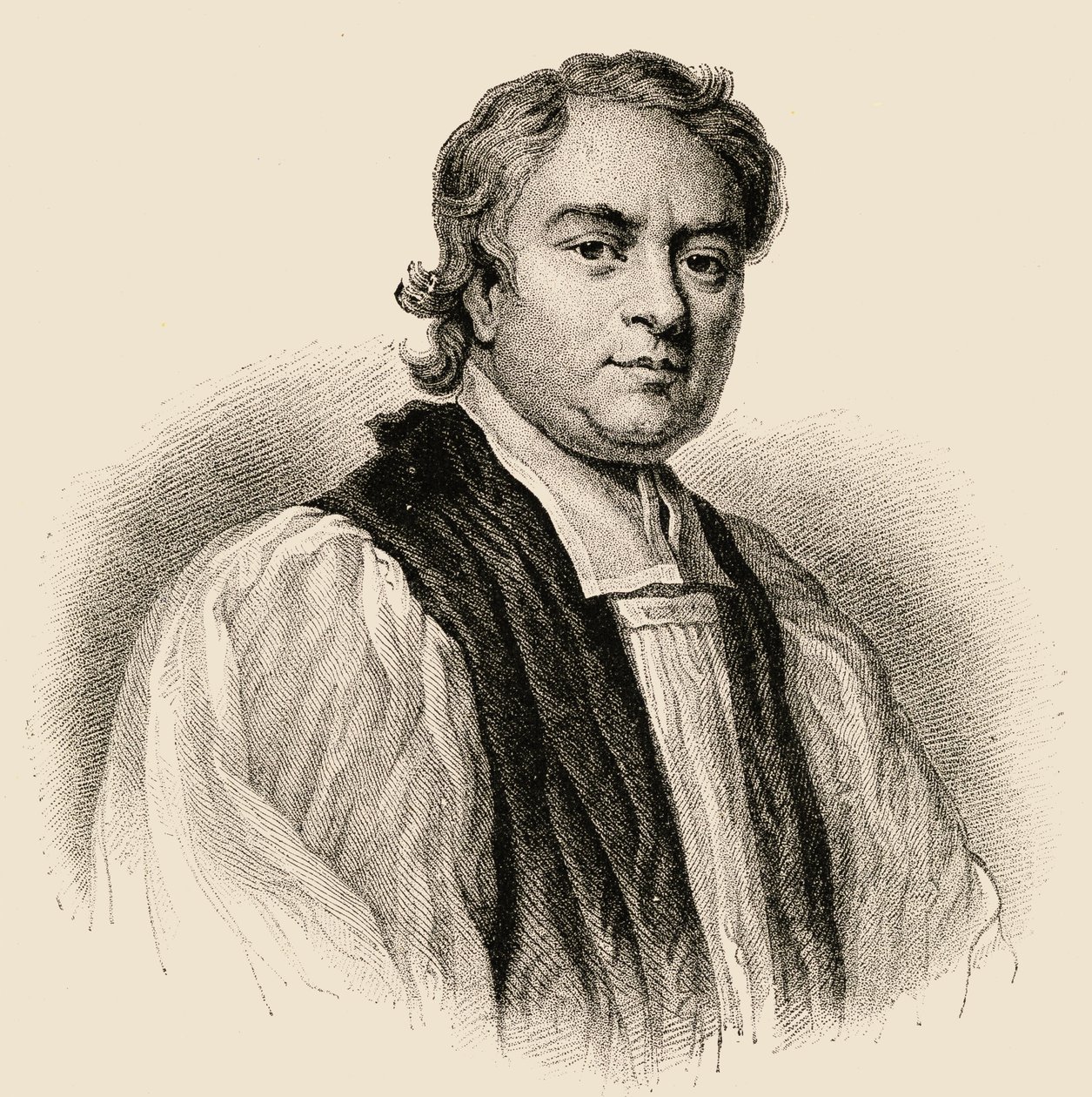 John Tillotson (1630–94) av English School