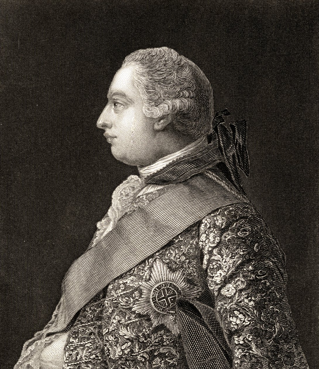 Kong George III (1738–1820) av English School