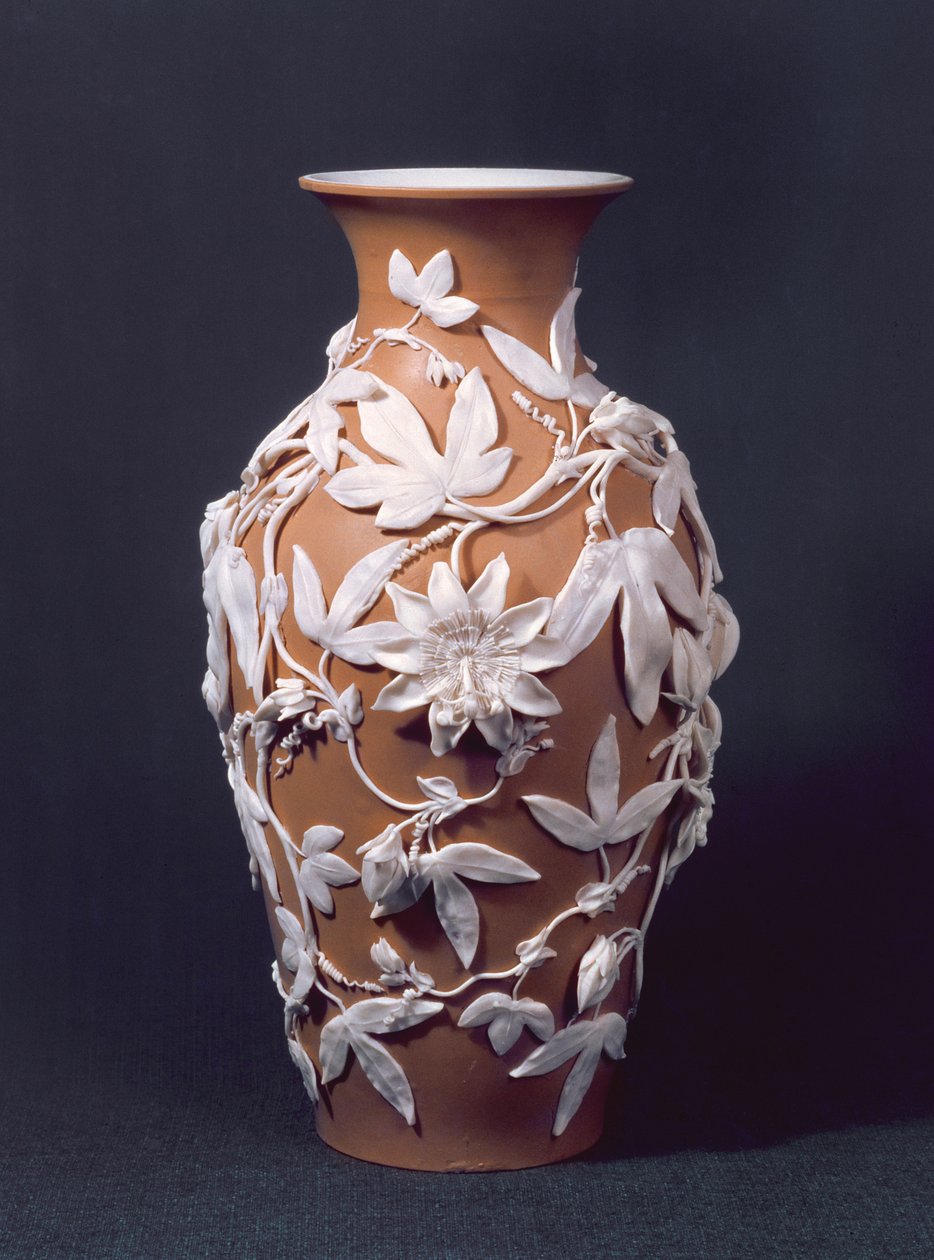 Minton Parian Ware vase, 1894 (keramikk) av English School