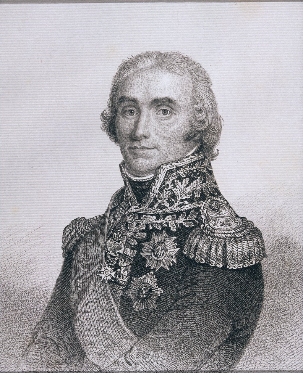 Portrett av Andre Massena (1758-1817) Duc de Rivoli, prins d