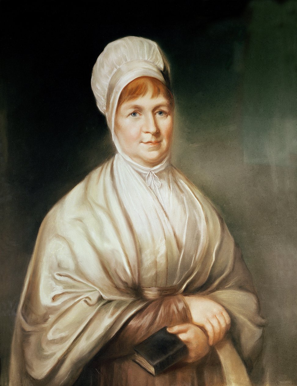 Portrett av Elizabeth Fry (1780-1845) av English School