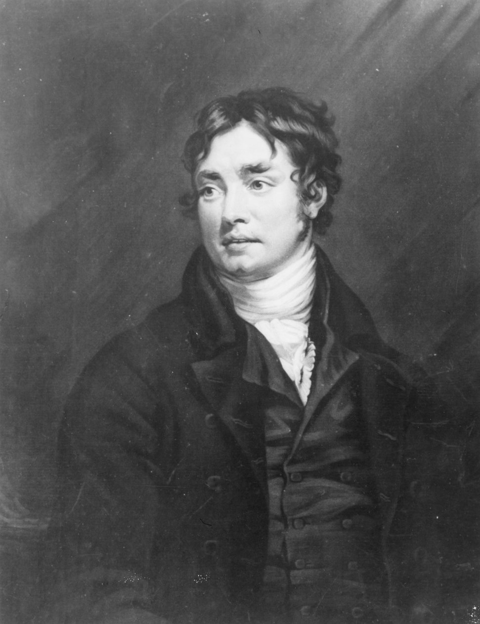 Portrett av Samuel Taylor Coleridge (1772-1834) av English School