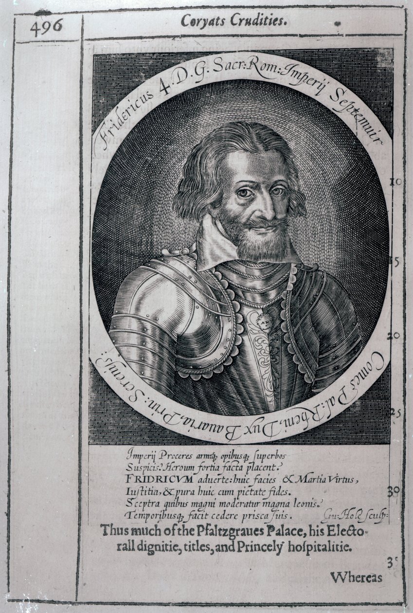 Portrett av Thomas Coryate (ca. 1577-1617) fra 