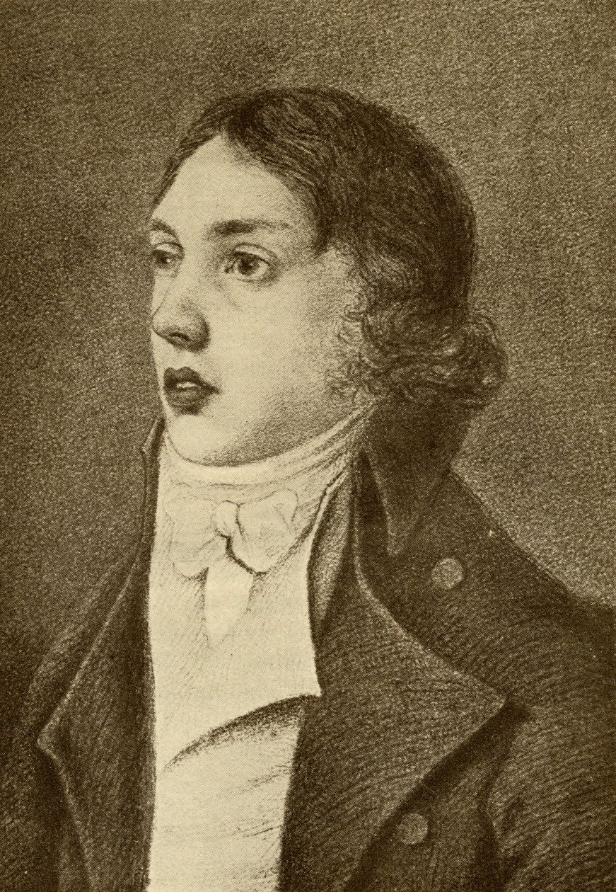 Samuel Taylor Coleridge (1772-1834) av English School
