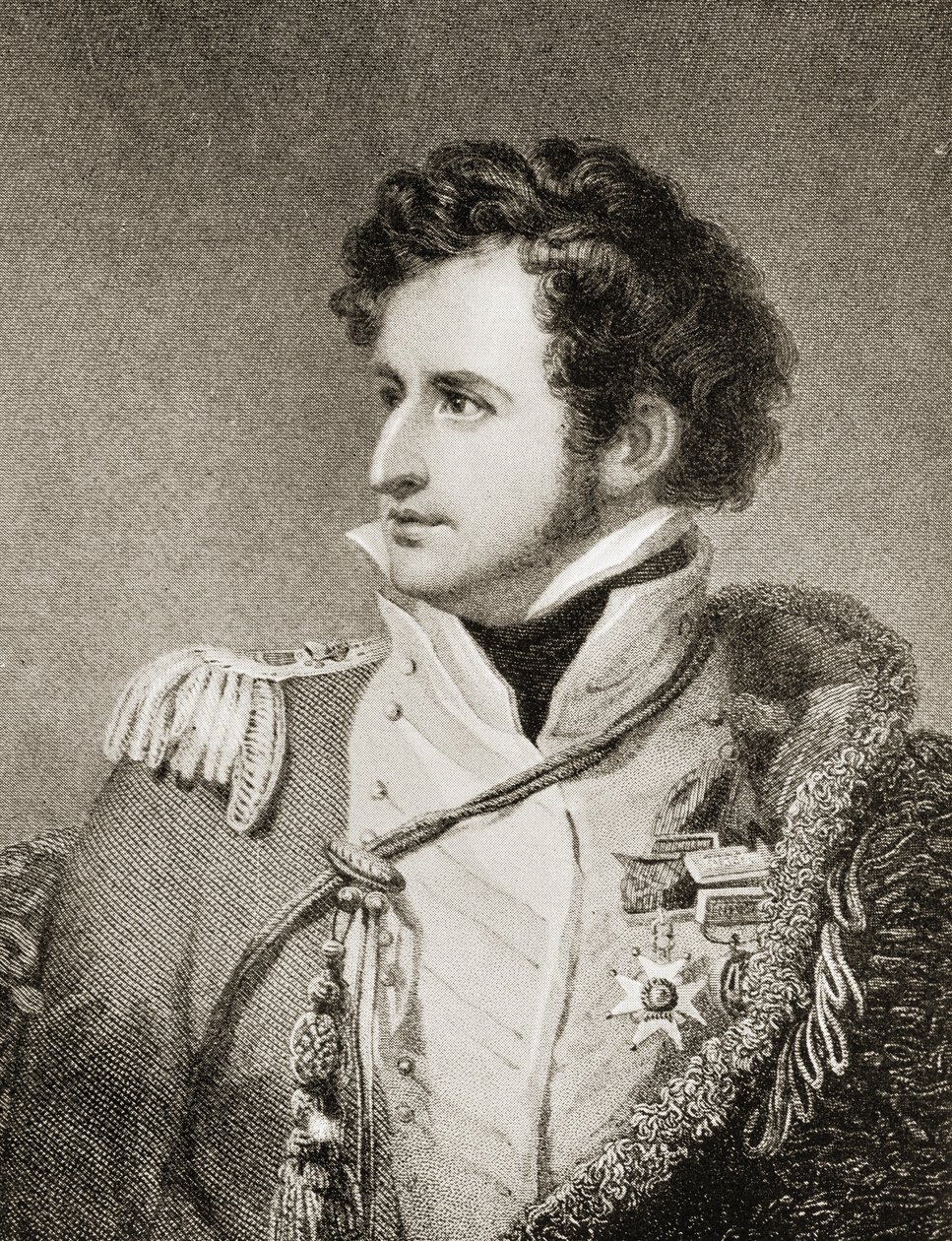 Sir William Francis Patrick Napier (1785-1860) av English School