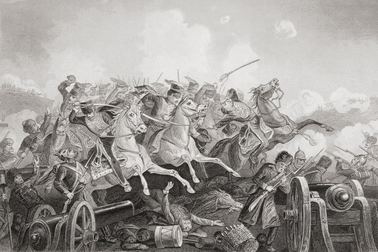 The Charge of the Light Brigade, 1883 av English School