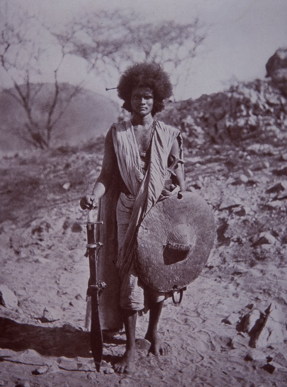 Dervish Hademdowah-kriger, Sudan av English Photographer